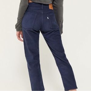 Levi's Navy Blue Women's Pants